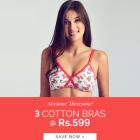 Flat 40% OFF on Bras, Panties & Night Styles