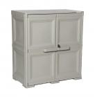 Cello Infiniti Medium Storage Cabinet Plain (Grey)