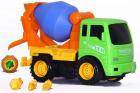 Toys Bhoomi 2-in-1 Friction Powered Take-A-Part Construction Vehicle Mixer Truck Playset