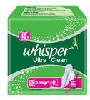 Whisper Ultra Clean, XL Wings, 15 Pads