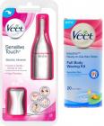 Veet SENSITIVE TOUCH+FULL BODY WAXING KIT Cordless Trimmer  (White)