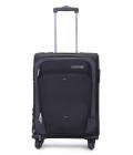 American Tourister Crete Polyester 55cms Black Softsided Carry-On
