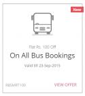 Get Flat Rs 100 On Min Bus Ticket Booking Of Rs 300
