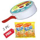 Microwave Maggi Cookware with Free maggi noodles