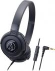 Audio Technica ATH-S100iS BK Wired Headset(Black)