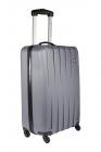 Nasher Miles Zurich Collection ABS 55 Cms Grey Hard Sided Suitcases & Trolley Bag