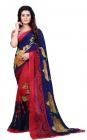 Sarees Printed Fashion Faux Georgette Saree