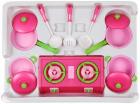 Ollington St. Collection Eight Piece Kitchen Set - Pink