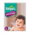 Pampers Active Baby Diapers Large 78 Pieces (9 to 14 kg)