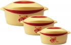 Milton Desire Junior Pack of 3 Casserole Set  (500 ml, 1000 ml, 1500 ml)