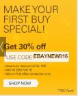 Flat 30% Off On Site Wide [New User]