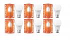 Halonix 10W B22 LED White Bulb, Pack of 6