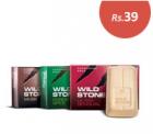 Wild Stone Musk, Forest Spice, Ultra Sensual Deodorant Soap 125gm each Pack of 3