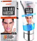 Emami Fair and Handsome Fairness Cream for Men, 60g with Fair and Handsome Instant Fairness Face Wash, 100g