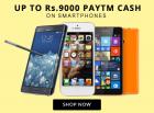 Upto Rs. 9000 off on Smartphones