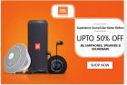 Upto 50% Off On JBL Earphone,Speakers & Soundbar