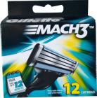 Gillette Mach3 Refill - 12 Catridges