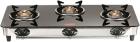 Pigeon Blaze Blackline Glass 3 Burner Cooktop, Black