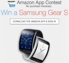 Download and Sign In on the Amazon App: Win a Samsung Gear S!