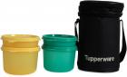 Tupperware Executive 4 Containers Lunch Box  (1000 ml)