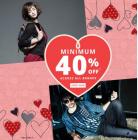 Minimum 40% Off Across All Brands + Extra 30% Cashback With Paytm Wallet