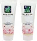 Astaberry Skin Whitening Scrub-Pack of 2 Face Wash  (200 g)