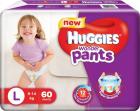 Huggies Wonder Pants Large Size Diapers - L  (60 Pieces)