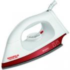 Maharaja Whiteline Easio 1000-Watt Dry Iron (White and Red)