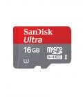 SanDisk Ultra microSDHC UHS-I Card, 16GB, CLASS 10+ SD Adaptor
