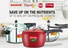 Pressure Cookers - Upto 40% OFF