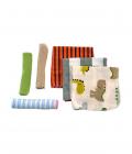 Mee Mee Assorted Baby Wash Cloth - 6 Pcs