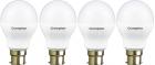 Crompton 9WDF B22 9-Watt LED Lamp (Cool Day Light and Pack of 4)