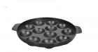 Tosaa Non-Stick 12 Cavity Appam Patra, 21cm