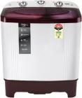 MarQ by Flipkart 6 kg 5 Star Rating Semi Automatic Top Load White, Maroon  (MQSA60H5M)