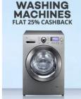 Washing Machines : Flat 25% off