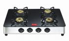 Prestige Marvel Glass Top Gas Table, 4 Burner (GTM 04 SS)