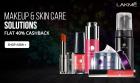 Lakme Makeup & Skin Care Products Extra 40% Cashback