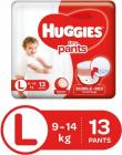 Huggies Dry pants diapers - L  (13 Pieces)