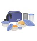 Milton Prime Lunch Trendy Tiffin Set, Blue