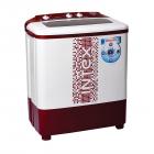 Intex WMS62TL Semi-automatic Top-loading Washing Machine (6.2 Kg, White and Maroon)