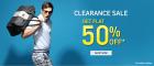 Clearance Sale Get Flat 50% Off