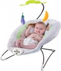 Webby Newborn to Toddler Rocker Chair with Calming Vibrations with Hanging Fruits