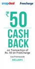 Rs. 50 Cashback of Recharge of Rs. 50