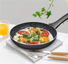 Milton Pro Cook Granito Induction Fry Pan, 22 cm, Black