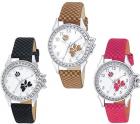 Drealex Analogue Multi-Colour Dial Girls and Women