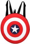 Auxter Red Polyester 20L Avengers Captain America Shield School Backpack