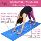Soul Mat ALIGN FOR ME 24 X 72 Blue 3.5 mm Yoga Mat