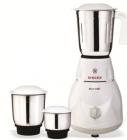 Singer Duro Plus 500-Watt Mixer Grinder with 3 Jars (White)