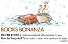 Books Bonanza - Upto 100% Cashback on Books