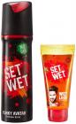Set Wet Funky Avatar Perfume Spray, 120ml with Wet Look Hair Gel, 50ml Combo Pack